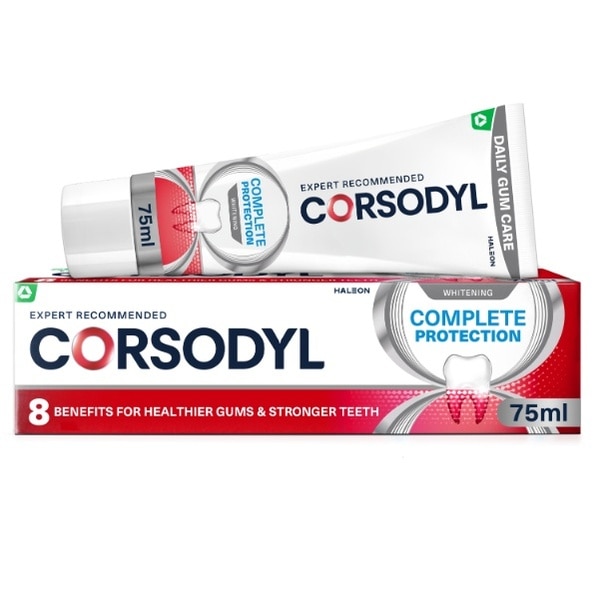 Corsodyl Complete Whitening Toothpaste 75ml