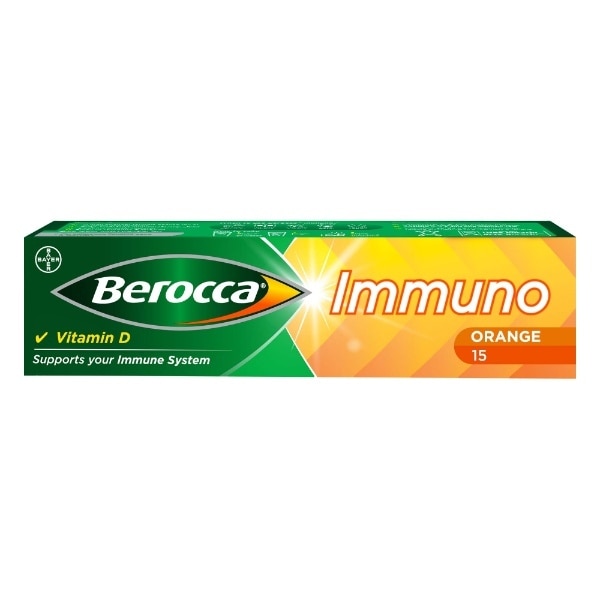 Berocca Immuno Tablets Effervescent 15s