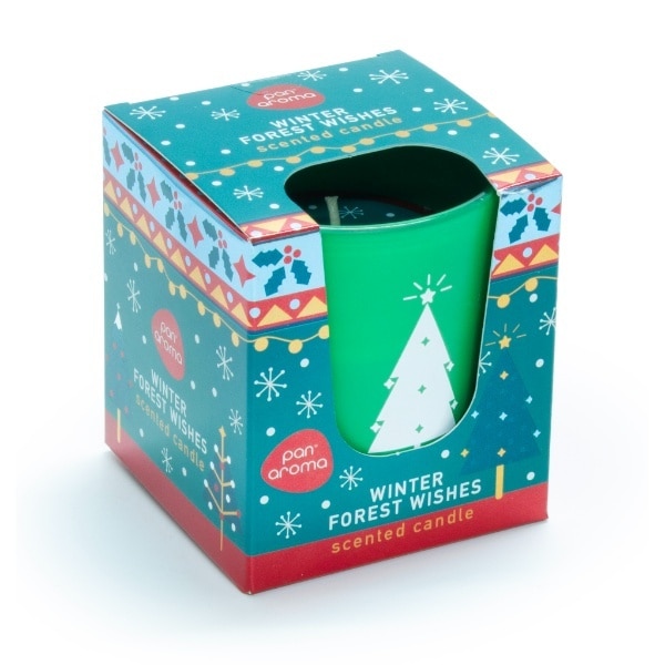 100G Glass Candle - Winter Forest Wishes