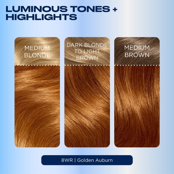 Clairol Nice'n Easy Hair Dye 8WR Golden Auburn