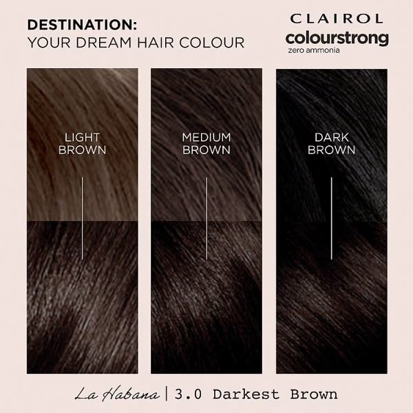 Clairol Color Strong No Ammonia Darkest Brown