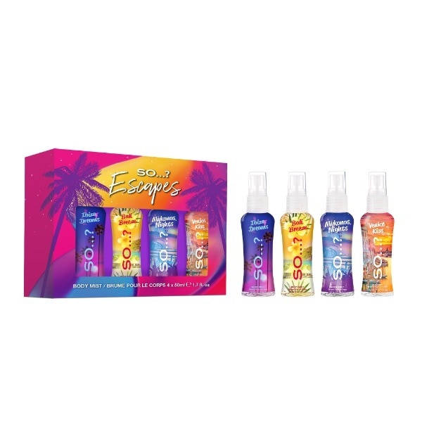 So...? Summer Escapes Mini Mist Set