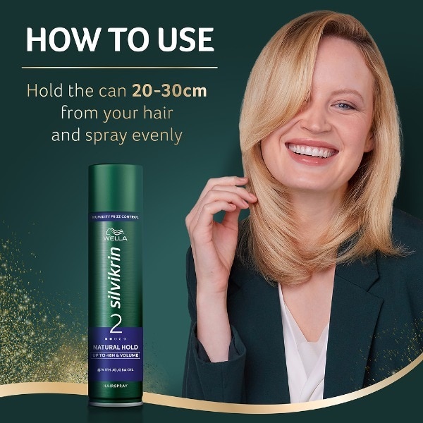 Silvikrin Hairspray Natural Hold 400ml