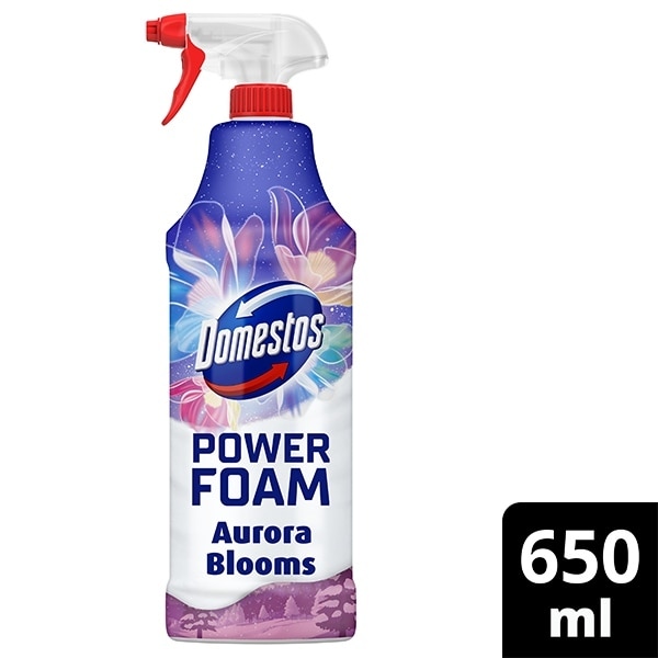 Domestos Power Foam Aurora Blooms 650Ml