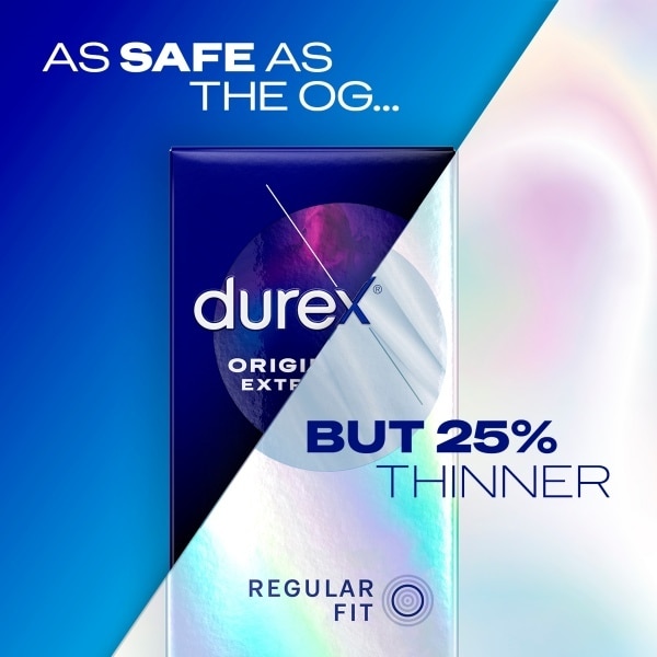 Durex Nude, Ultra Thin, 12 Condoms
