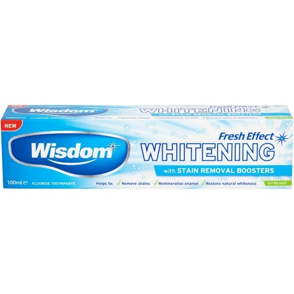 Wisdom Fresh Effect Toothpaste White 100ML