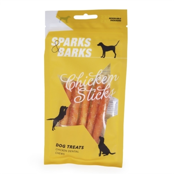 Sparks Barks Chicken Sticks 5 Pieces