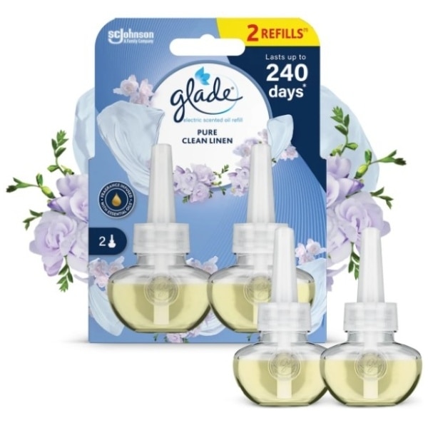 Glade Electric Linen Twin Refill