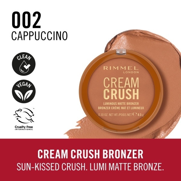 Rimmel Cream Crush Bronzer 002 Cappuccino