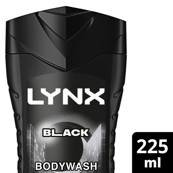 Lynx Black Shower Gel 225ml