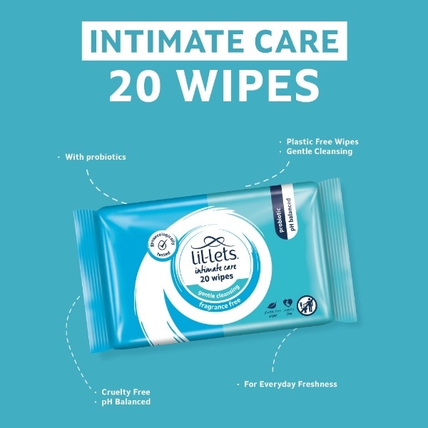 LIL-LETS INTIMATE CARE SENS WIPES 20S