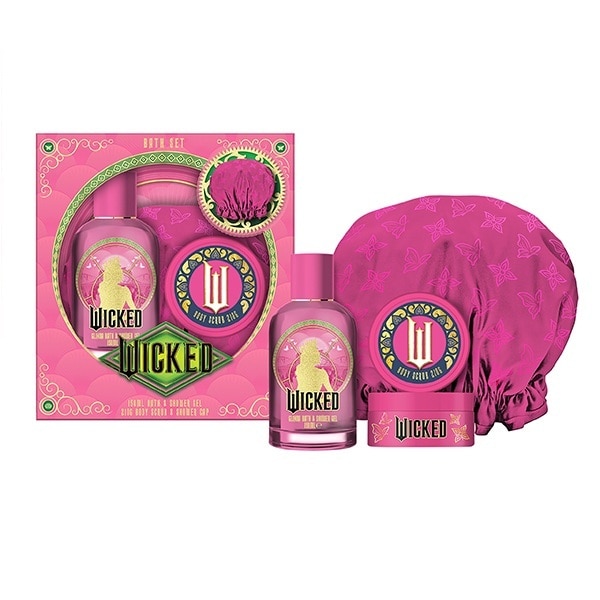 Wicked Glinda Shower Cap And Body Scrub Set