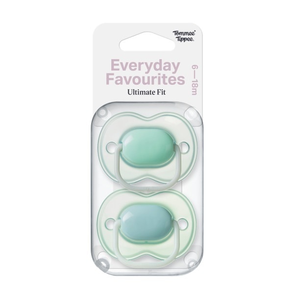 Tommee Tippee Everyday Soother 6-18M X2 Blue
