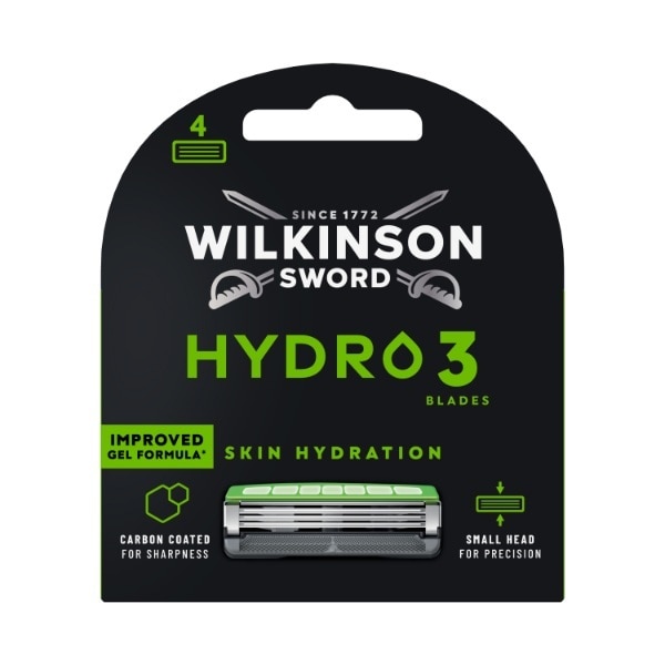 Wilkinson Sword Hydro 3 Men’S Razor Blade Refills 4 Pack
