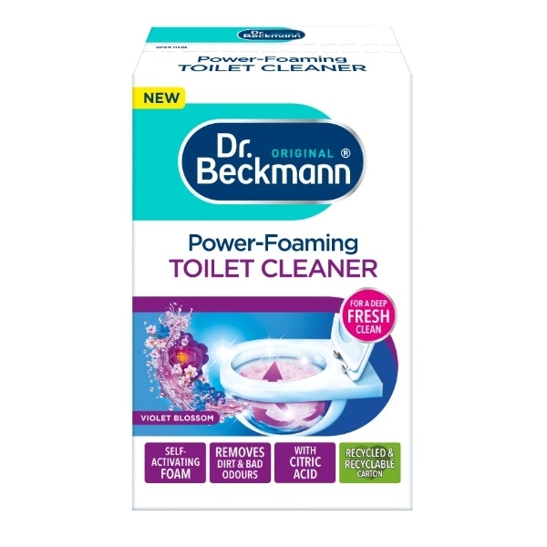 Dr Beckmann Power Foaming Toilet Cleaner Violet Blossom