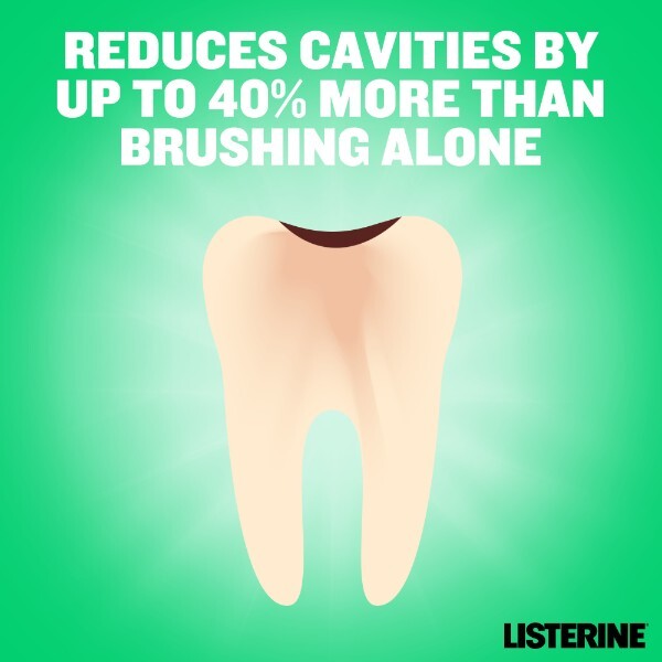 Listerine Smart Rinse Kids Mouthwash Mild Mint 250ml