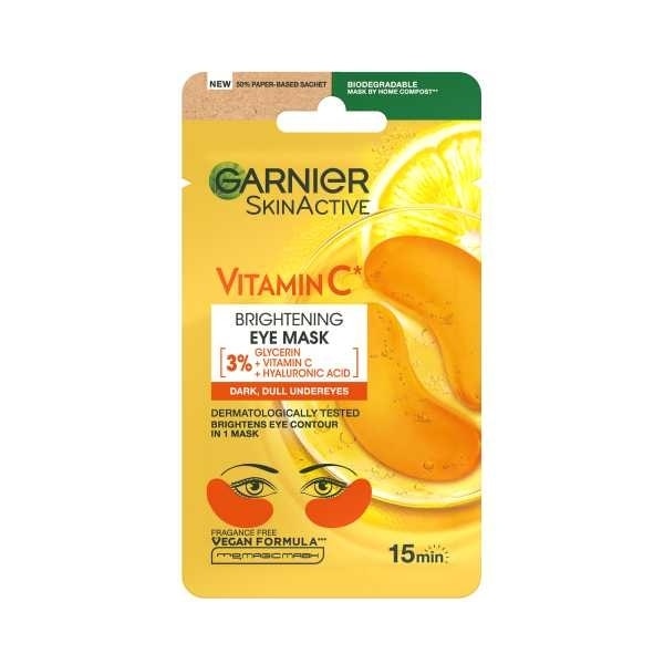 Garnier Vitamin C Eye Serum Tissue Mask
