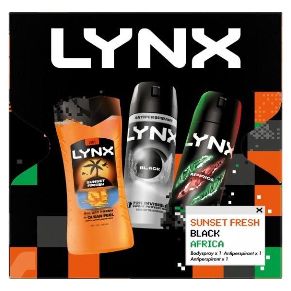 Lynx All Stars Trio Gift Set