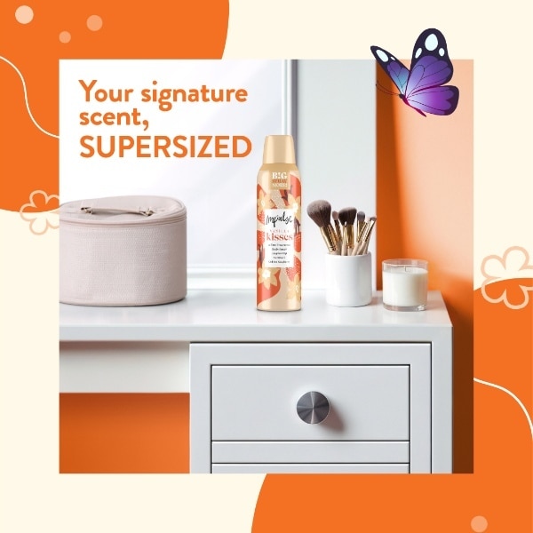 Impulse Vanilla Kisses Body Spray 150ml