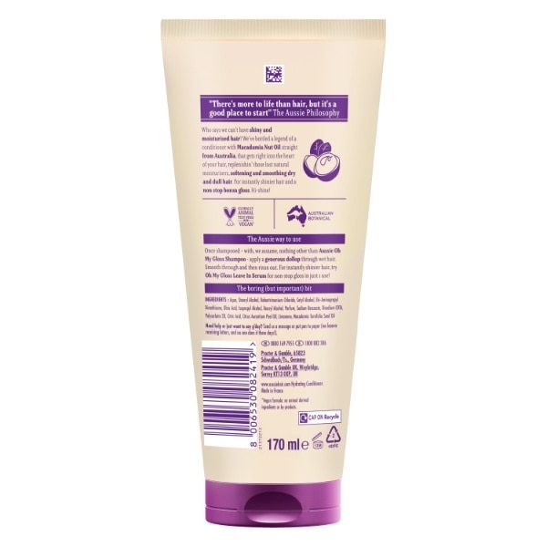 Aussie Oh My Gloss Hydrating Conditioner 170ml