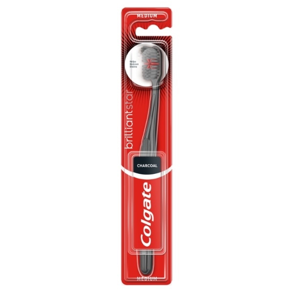 Colgate Brilliant Star Charcoal Toothbrush