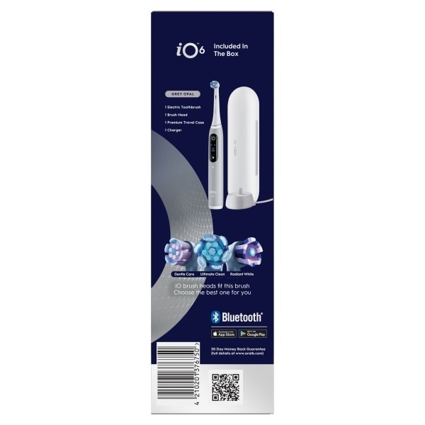 Oral B Io6 Grey Opal Ultimate Clean Toothbrush