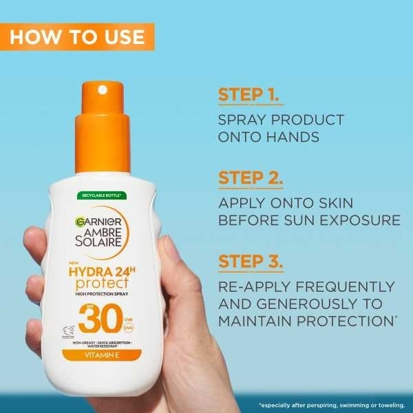 Ambre Solaire Hydra Spf30 Spray 175ml
