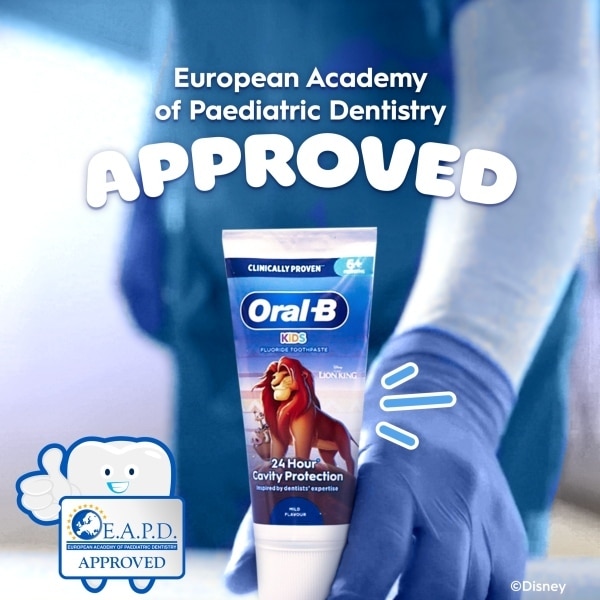 Oral-B Kids 6+ Months- 6 Years Lion King Toothpaste 60Ml