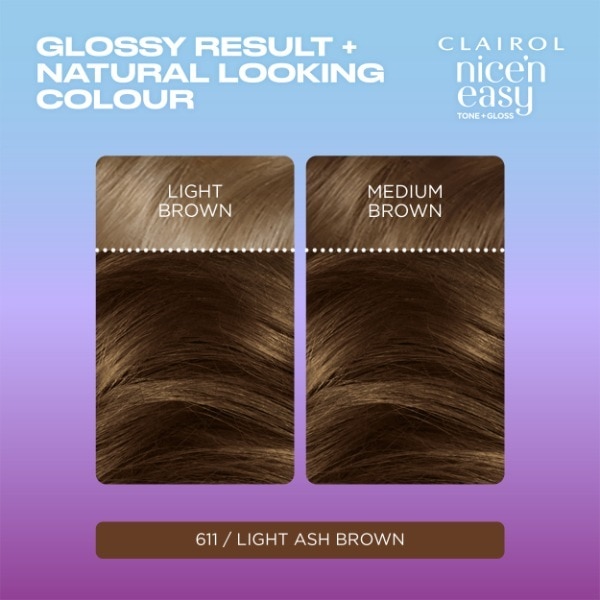 Nicen Easy No Ammonia Light Ash Brown