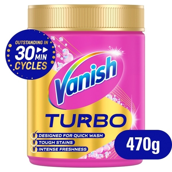 Vanish Turbo Stain Remover Powder 470G