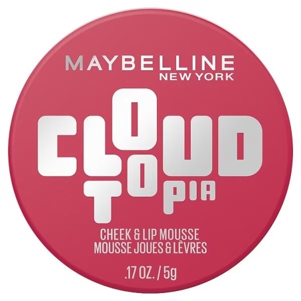 Maybelline Cloudtopia Lip & Cheek Tint 02 Ethereal Rouge Lip