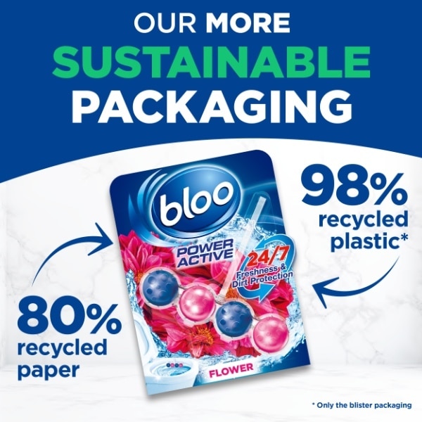 Bloo Power Activ Boost Fresh Flowers 50g