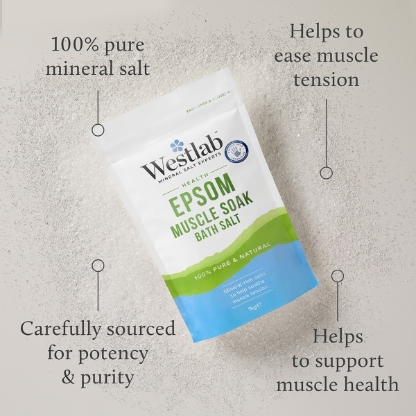 Westlab Epsom Bathing Salt 1kg
