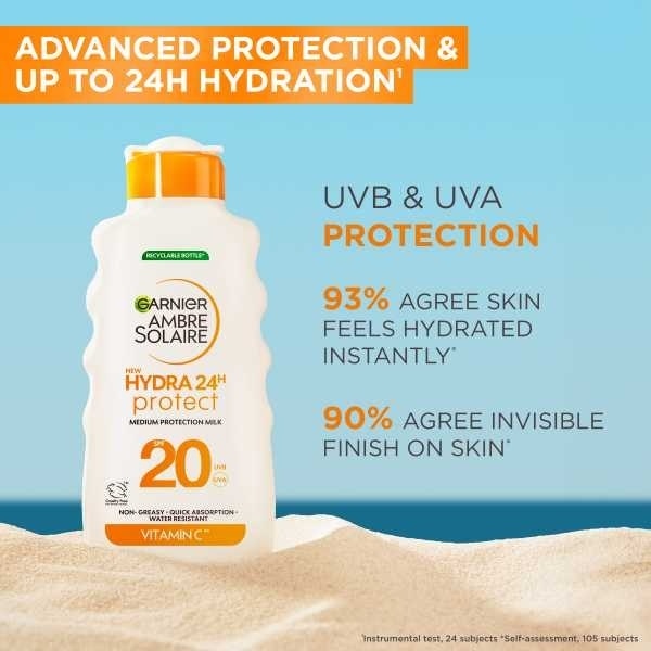 Ambre Solaire Hydra 24 Spf20 Lotion 175Ml