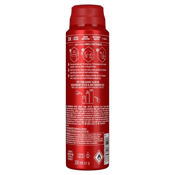 Old Spice Tomorrowland Deodorant Spray 200Ml