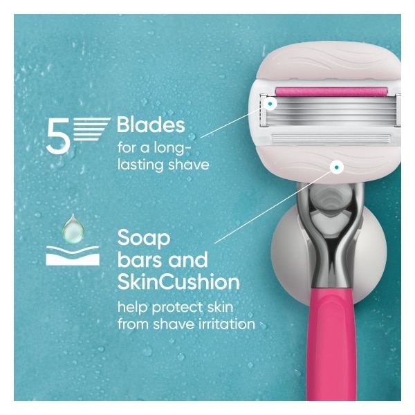 Venus Comfort Glide Razor Tropical 5 Blades