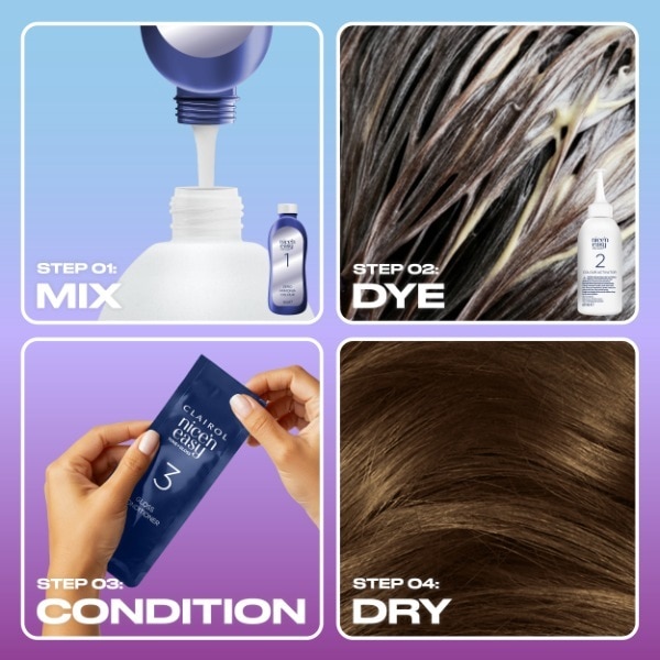 Nicen Easy No Ammonia Light Ash Brown