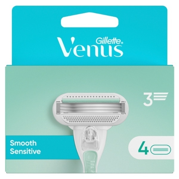Venus Sensitive Blades X4