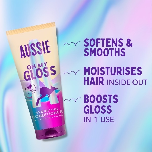 Aussie Oh My Gloss Hydrating Conditioner 170ml