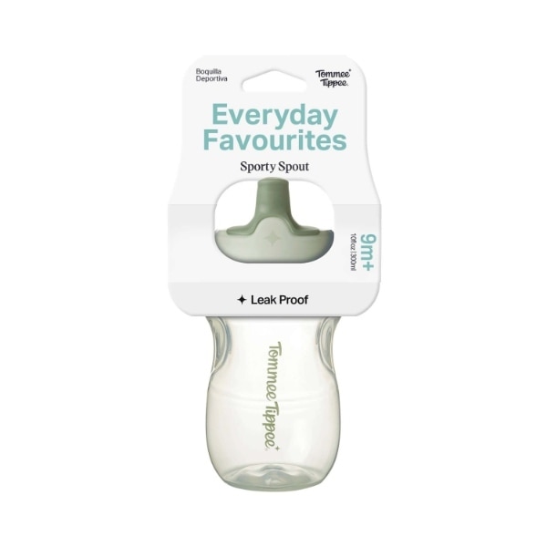 Tommee Tippee Sporty Spout Green 9m 300ml