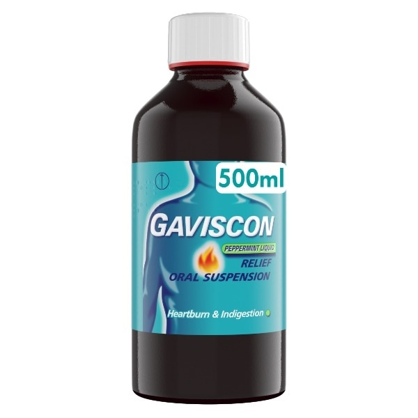 Gaviscon Liquid Original Peppermint 500ml
