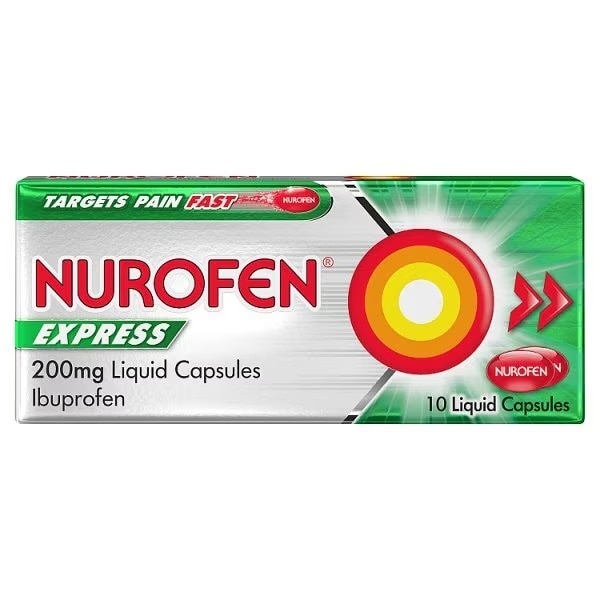Nurofen Express Liquid Capsules 10s