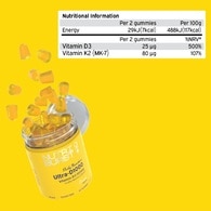 Nutriburst Ultra- D1000 - Vitamin D3 1000Iu 60 Gummies