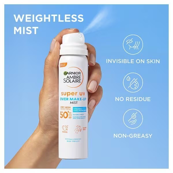 Ambre Solaire Sensitive Mist Spf50 75ml