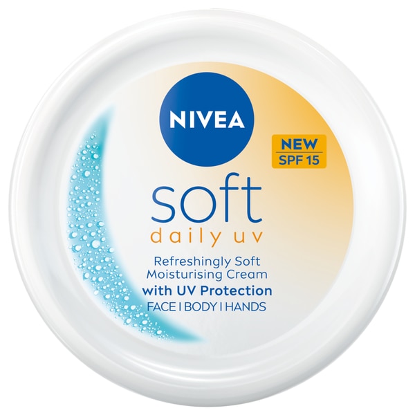 Nivea Soft Uv Moisturiser Spf15 200ml