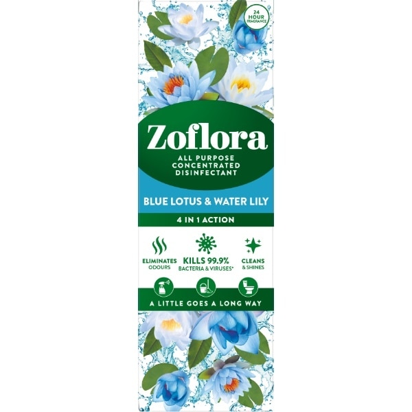 ZOFLORA DISINFECTANT BLUE LOTUS 250ML