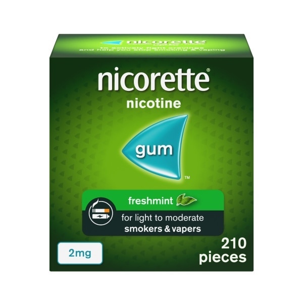 Nicorette Freshmint Gum 2mg 210s