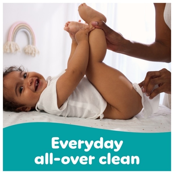 Pampers Fresh Clean Baby Wipes Plastic Free 52 Baby Wipes