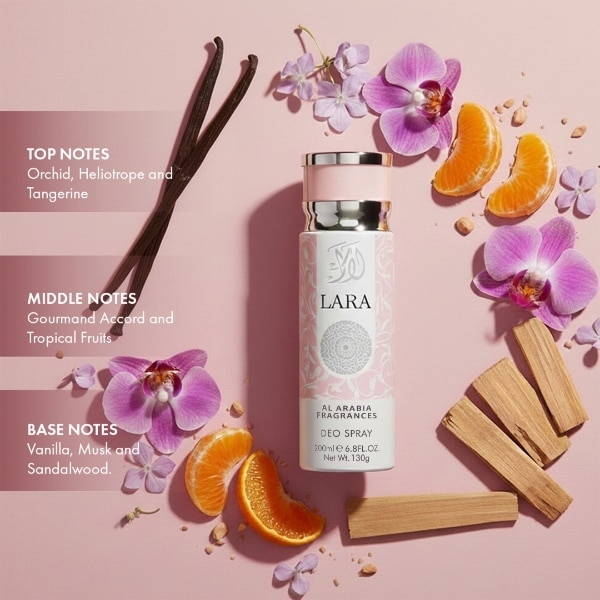 Lara Deodorant Spray 200ml