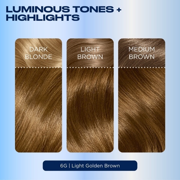 Clairol Nice'n Easy Hair Dye 6G Light Golden Brown